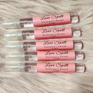 5pcs VICTORIA'S SECRET DECANT 10ML. Its 💯 % Authentic VS  MIST. Perfect gift